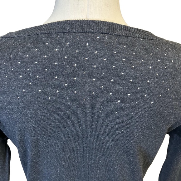 Camber & Grace Scoop Neck Eyelet Wool Sweater/Small - Picture 4 of 9